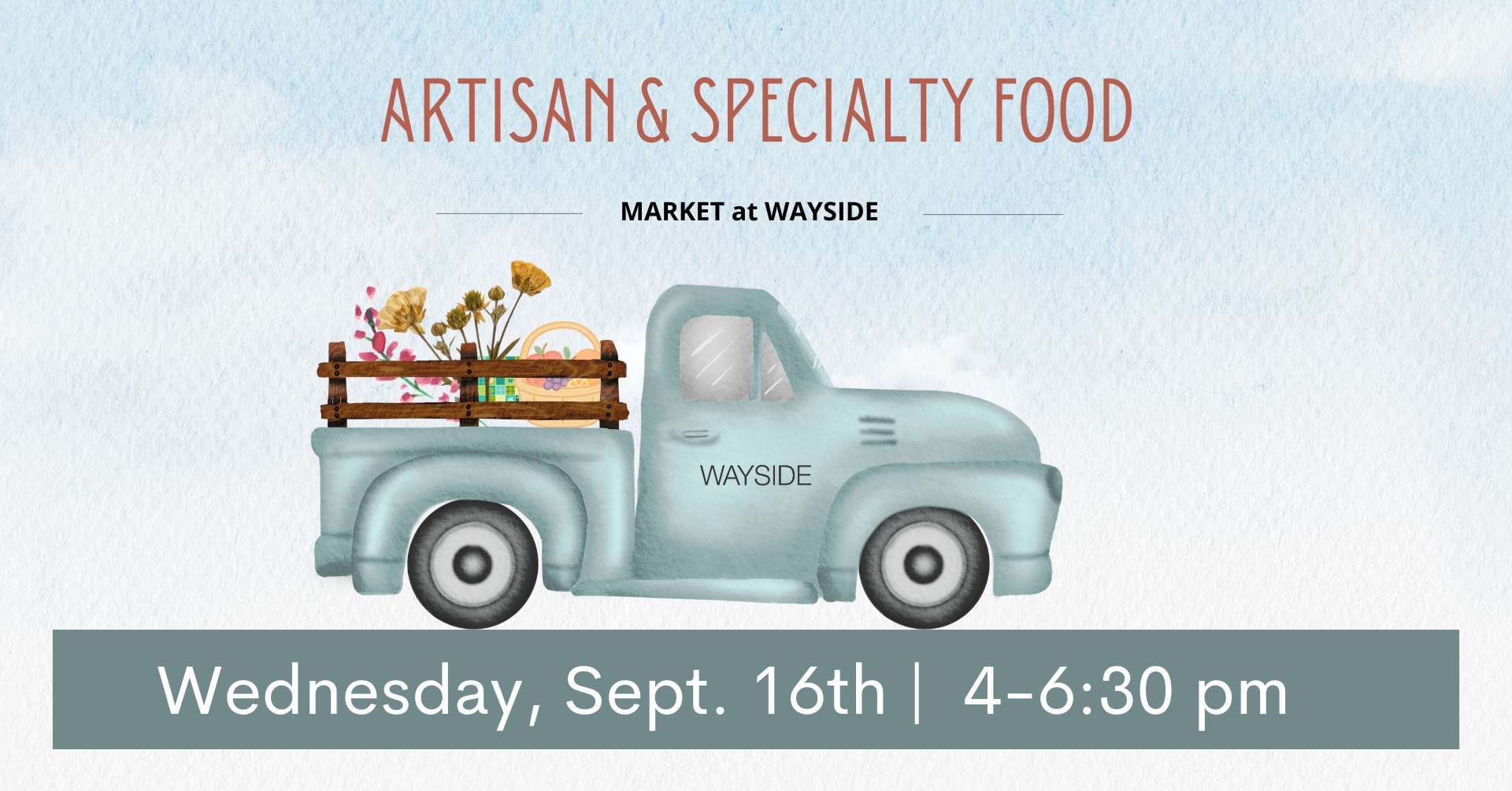 Artisan and Specialty Food Market at Wayside